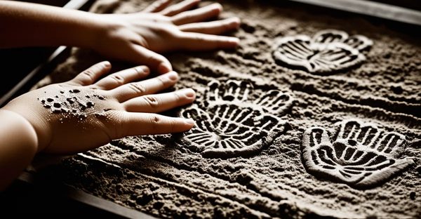 Capturez l'essence familiale avec un kit d'empreintes unique