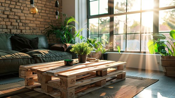 Créer sa table basse palette tendance et éco-friendly